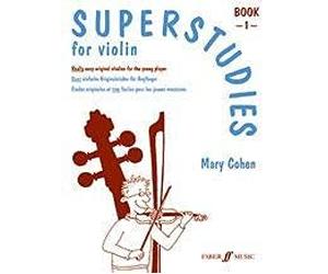 Mary Cohen: Superstudies Book 1 Violin. For Violino
