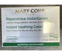Mary Cohr Crema Riparatrice Istantanea 50 ML Nuovo Yyy