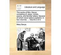 Mary Davys The Works of Mrs. Davys (Tascabile)