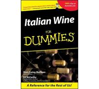 Mary Ewing-Mulligan Ed McCarthy Italian Wine For Dummies (Tascabile)