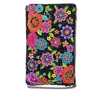 Mary Frances Crossbody Phone Bag, Custodia Donna, Multicolore/Onde del Mare