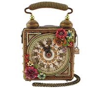 Mary Frances, Time of Your Life-Borsa a mano con orologio Da donna, Multicolore
