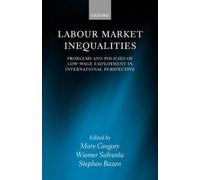 Mary Gregory (Editor), Wiemer Salverda (Edito Labour Market I (Copertina rigida)