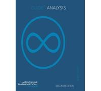 Mary Hart David A Towers Guide to Analysis (Tascabile) Mathematical Guides