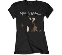 Mary J Blige - T-Shirt # S Ladies Black # Cover