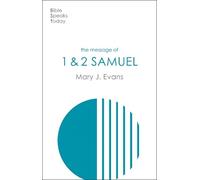Mary J Evans The Message of 1 & 2 Samuel (Tascabile)