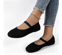 Mary Jane Daily Work Office Slip-One Flats da donna