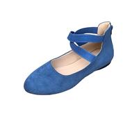 Mary Jane - Grazioso abito da donna, morbido, per feste, vacanze, ballerine, ballerine, flats, per donna, comodo, alla caviglia, casual, slip, eleganti, scarpe da ballo, comode, morbide, morbide e