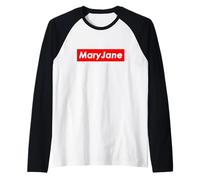 Mary Jane Maglia con Maniche Raglan