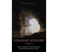 Mary-Jane Rubenstein Strange Wonder (Tascabile)