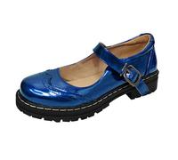 Mary Jane Scarpe da donna con plateau Mary Janes Uniform Office Scarpe da sera Dolce Lolita Principessa Scarpe Punta tonda Tacco a blocco Scarpe in pelle Fibbia Scarpe casual da donna Scarpe da festa