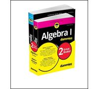 Mary Jane Sterling Algebra I For Dummies Book + Workbook Bundle (Tascabile)
