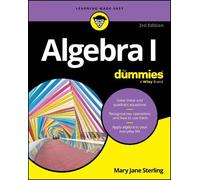 Mary Jane Sterling Algebra I For Dummies (Tascabile)