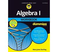 Mary Jane Sterling Algebra I Workbook For Dummies (Tascabile)