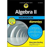 Mary Jane Sterling Algebra II Workbook For Dummies (Tascabile)