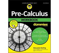 Mary Jane Sterling Pre-Calculus Workbook For Dummies (Tascabile)