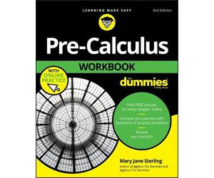 Mary Jane Sterling Pre-Calculus Workbook For Dummies (Tascabile)