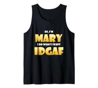 Mary Joke IDGAF Meme Funny Halloween Costume for Mary Canotta