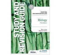 Mary Jones Matt Cambridge International AS/A Level Biology Study and (Tascabile)