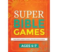 Mary Kate Warner Super Bible Games for Ages 4-7 (Tascabile) Super Bible Games