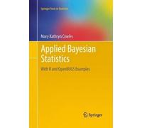 Mary Kathryn Cowles Applied Bayesian Statistics (Tascabile)