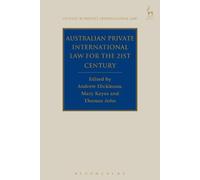 Mary Keyes Australian Private International Law for the 21st (Copertina rigida)