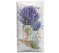 Mary Lake-Thompson Herb Jar with Lavender Flour Sack Dish Towel