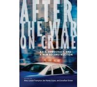 Mary Louise Frampton After the War on Crime (Copertina rigida)