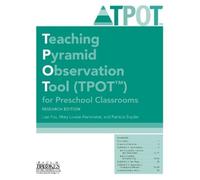 Mary Louise Hemmeter Lis Teaching Pyramid Observation Tool (TPOT™) (Tascabile)