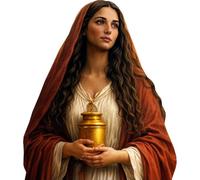 Mary Magdalene (Robe) Half Body Buddy Cutout