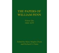 Mary Maples Dunn The Papers of William Penn, Volume 1 (Copertina rigida)