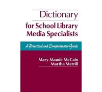 Mary Maude McCain Martha M Dictionary for School Library Media Speci (Tascabile)