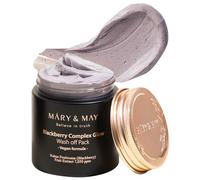 MARY & MAY Maschera viso illuminante Blackberry Complex Glow (Wash Off Pack) 125 g