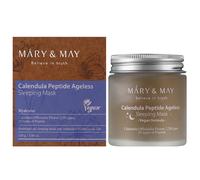 Mary&May Calendula Peptide Ageless Sleeping Mask 110 g/30 g/Cosmetici coreani