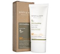 MARY & MAY Cica Soothing crema lenitiva e protettiva SPF 50+ 50 ml
