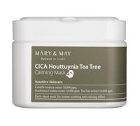 Mary&May CICA Houttuynia Tea Tree Maschere calmanti, 30 pezzi