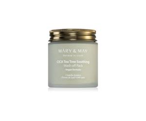 Mary&May CICA Tea Tree Lenitivo Wash-off Pack Clay Maschera 125g - Maschera