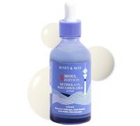 Mary&May EDIZIONE SEOUL Retinol Serum 0.1% e Bakuchiol Cica - Siero facciale coreano per elasticità dei pori e miglioramento delle rughe - Con Cica e peptidi - Vegano e crudeltà - 80 ml