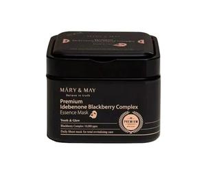 Mary&May Idebenon Maschera in fiale al complesso di mora - 20 pezzi