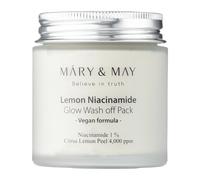 MARY & MAY Lemon Niacinamid maschera idratante e illuminante 125 g