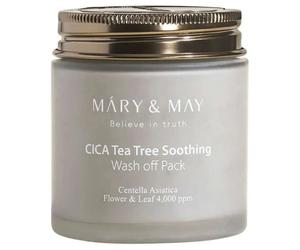 Mary&May Maschera purificante con argilla CICA Tea Tree, 125 g