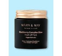Mary & May Maschera viso all'argilla Blackberry Complex Glow Wash Off Pack - 125 g