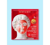 Mary & May Maschera viso con collagene vegano e ginseng Vegan Collagen Red Ginseng Mask - 30 g / 1 pz