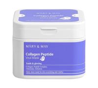 [Mary&May] Maschera Vitale Peptide Collagene 30ea, Ipoallergenico, per Rughe