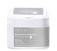 MARY & MAY Niacinamide Vitamin C Brightening Mask Set di maschere di tessuto illuminante 30 pz