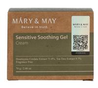 MARY & MAY Sensitive Soothing Gel Cream crema-gel idratante leggera per lenire e rinforzare le pelli sensibili 70 g