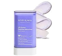 MARY & MAY Peptide Bakuchiol Sun Stick crema abbronzante in stick effetto antirughe SPF 50+ 18 g