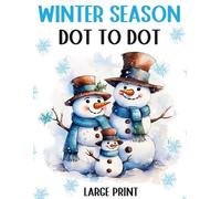 Mary Muller Winter Season Dot to Dot Book For Adults (Tascabile)