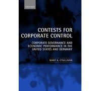 Mary O'Sullivan Contests for Corporate Control (Copertina rigida)