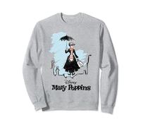 Mary Poppins Rooftop Landing Colour Felpa